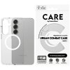 Etui CARE by PanzerGlass Flagship Urban  Combat White QI do Samsung Galaxy S25+ przezroczysty